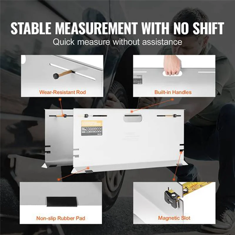 Alignment Tools Wheel Alignment Tool Toe Plates With 2 Measuring Tapes Toe Angle Measurement Plate
Alignment Tools Wheel Alignment Tool Toe Plates With 2 Measuring Tapes Toe Angle Measurement Plate