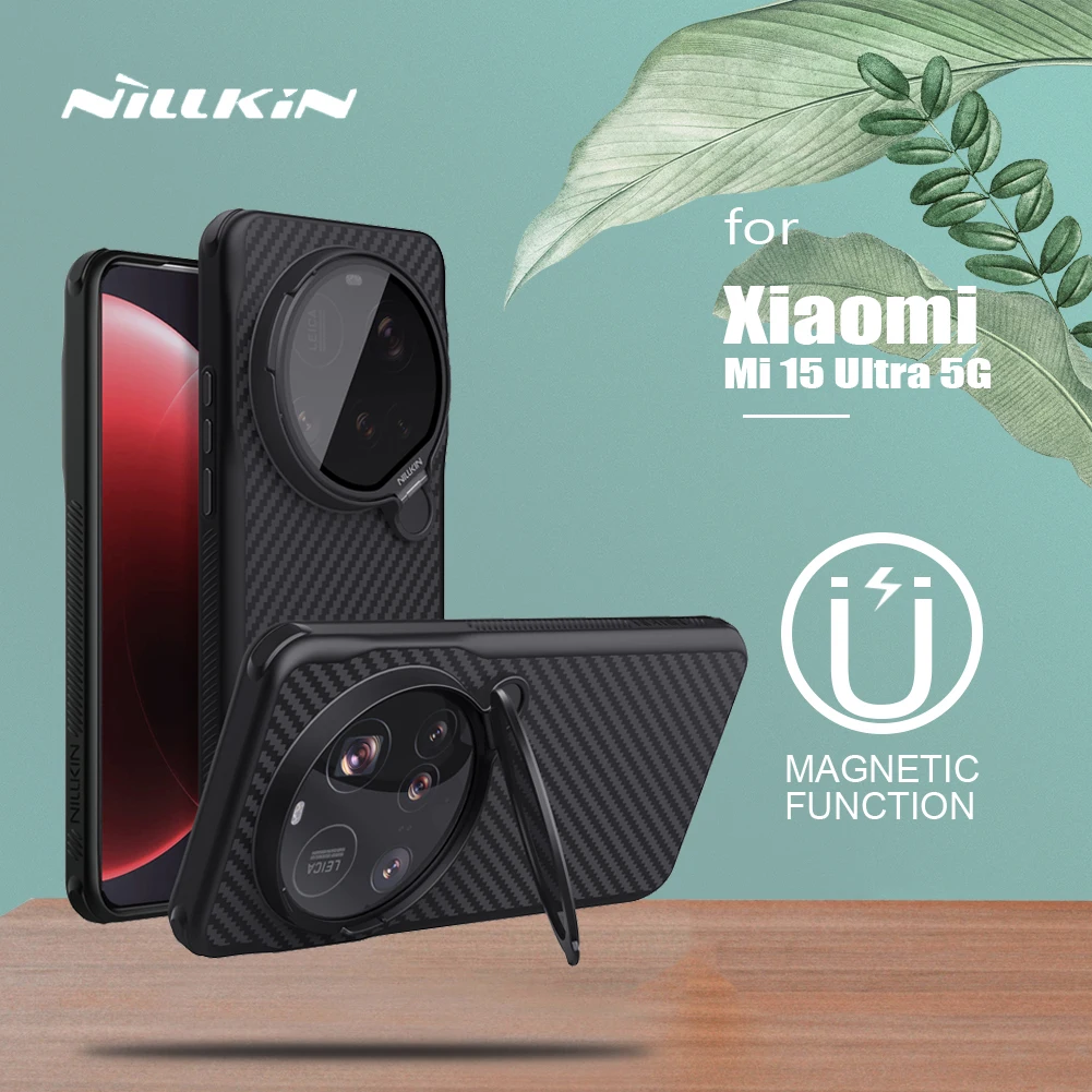Nillkin For Xiaomi Mi 15 Ultra 5G Magnetic Case Carboprop Aramid Fiber Translucent Black Camera Lens Back Cover Protection
Nillkin For Xiaomi Mi 15 Ultra 5G Magnetic Case Carboprop Aramid Fiber Translucent Black Camera Lens Back Cover Protection