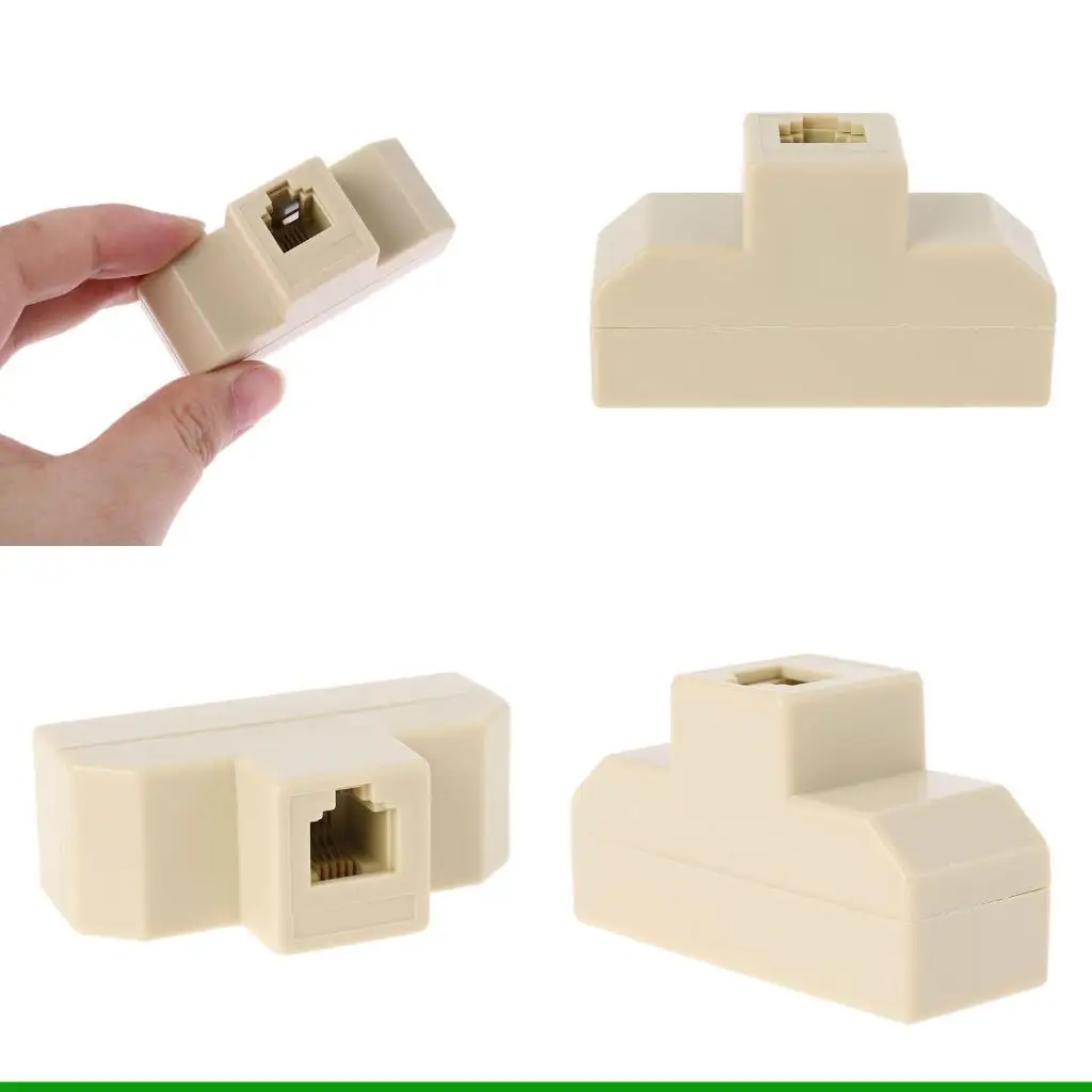 U55C 4 Way Telephone Splitters, Male to 4 Female Converter Cable RJ11 6P4C Adaptor
U55C 4 Way Telephone Splitters, Male to 4 Female Converter Cable RJ11 6P4C Adaptor