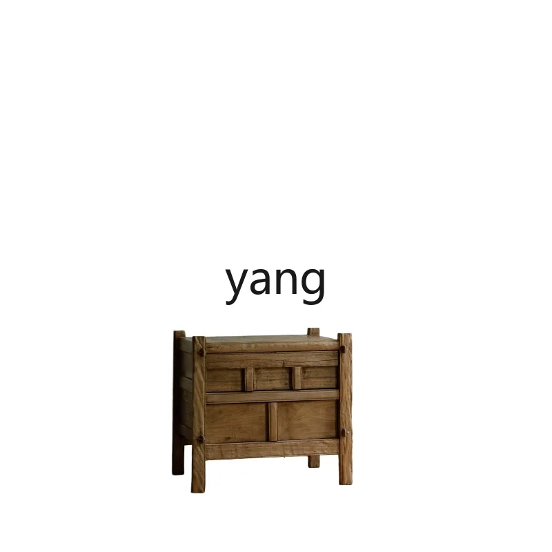 LTT Japanese-style wabi-sabi style bed and breakfast bedside table solid wood storage low cabinet
LTT Japanese-style wabi-sabi style bed and breakfast bedside table solid wood storage low cabinet
