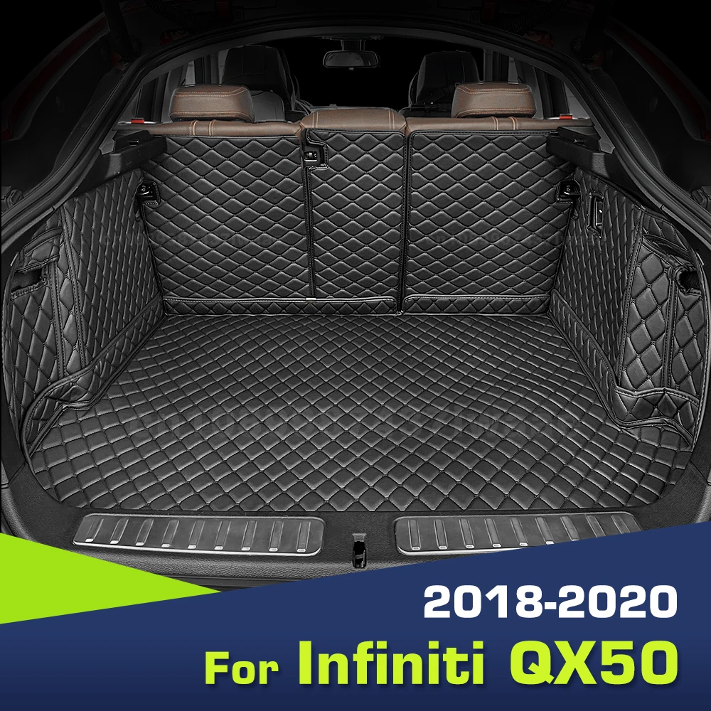 Автоматический коврик в багажник с полным покрытием для Infiniti QX50 2018-2024 2023 2022 21 20 19, чехол для багажника автомобиля, подкладка для багажника, аксессуары для интерьера
Автоматический коврик в багажник с полным покрытием для Infiniti QX50 2018-2024 2023 2022 21 20 19, чехол для багажника автомобиля, подкладка для багажника, аксессуары для интерьера