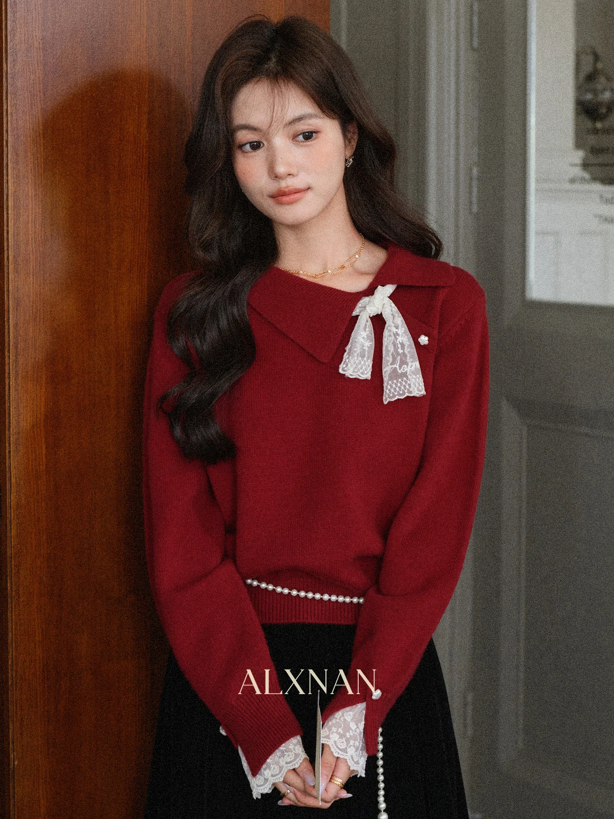 Новый женский вязаный свитер свободного кроя с круглым вырезом от Deer South Sister для осени и зимы
Новый женский вязаный свитер свободного кроя с круглым вырезом от Deer South Sister для осени и зимы