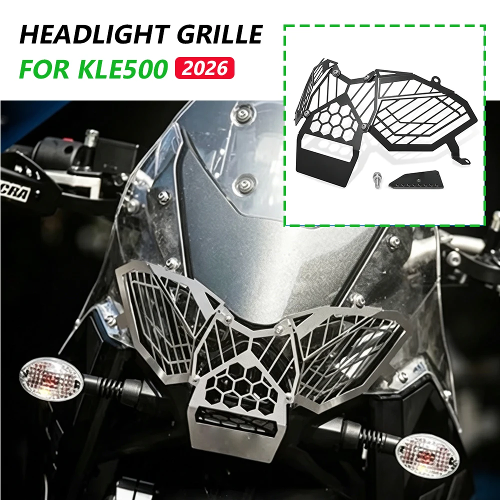 Griglia Faro Moto Guard For Kawasaki KLE 500 ABS SE KLE500 2026 Motorcycles Headlight Grille Shield Under Cover Accessories
Griglia Faro Moto Guard For Kawasaki KLE 500 ABS SE KLE500 2026 Motorcycles Headlight Grille Shield Under Cover Accessories