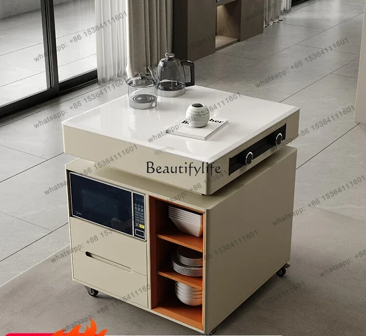 jj4 Italian Simple Luxury Jade Stone Kitchen Island Modern Minimalist Movable Kitchen Island
jj4 Italian Simple Luxury Jade Stone Kitchen Island Modern Minimalist Movable Kitchen Island