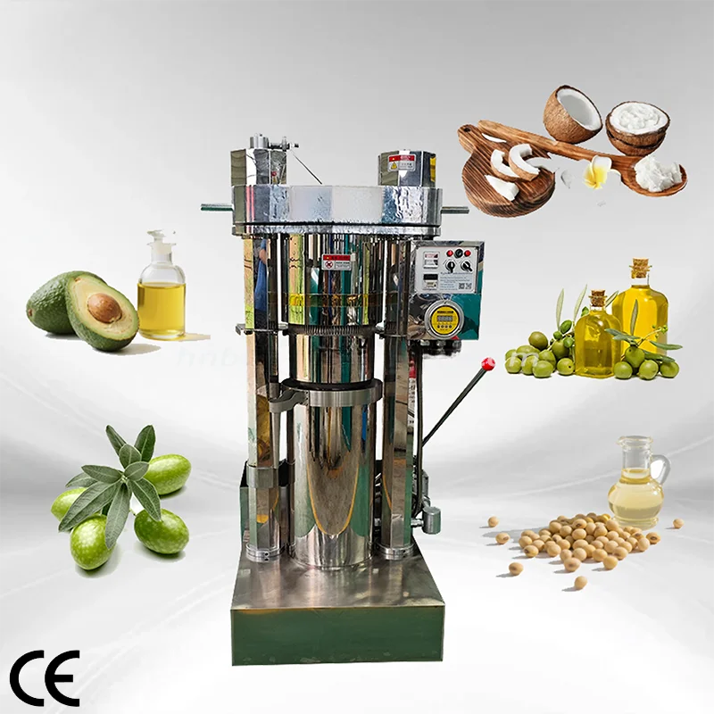 High Performance Hydraulic Coconut Olive Sesame Cold Oil Press
High Performance Hydraulic Coconut Olive Sesame Cold Oil Press