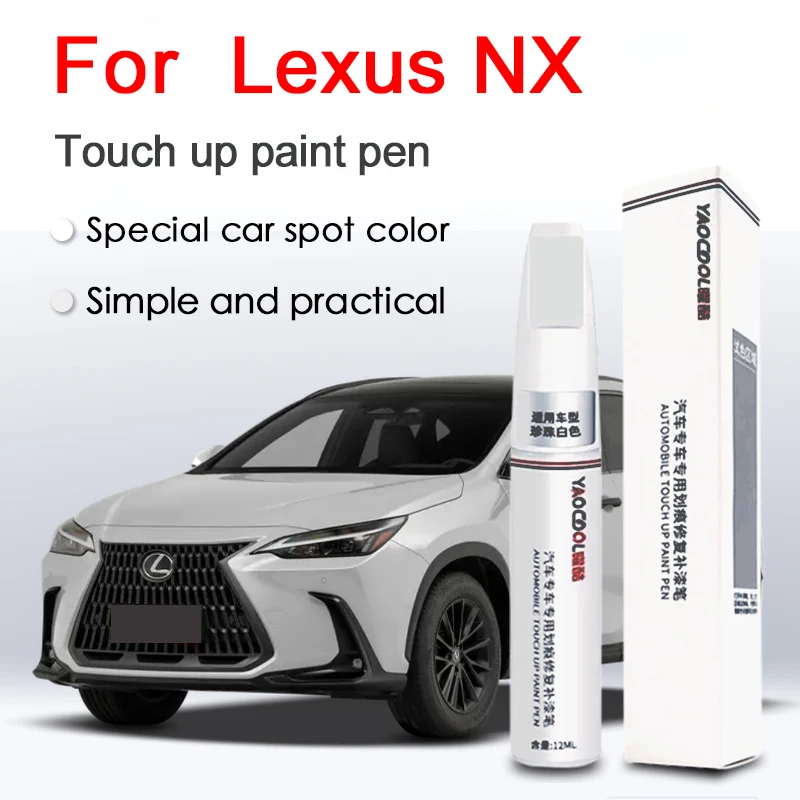 Для Lexus NX автомобильная краска, ручка для ретуши, лак, ручка для удаления царапин, восковая краска, ремонтный набор
Для Lexus NX автомобильная краска, ручка для ретуши, лак, ручка для удаления царапин, восковая краска, ремонтный набор