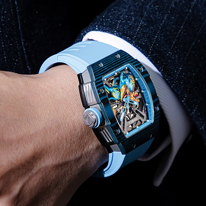 Haofa Mechanical watch Man 3D Brave troops Chinese style Hollow Skeleton Carbon Fiber Luminous Hardcore Automatic Movement 1972
Haofa Mechanical watch Man 3D Brave troops Chinese style Hollow Skeleton Carbon Fiber Luminous Hardcore Automatic Movement 1972