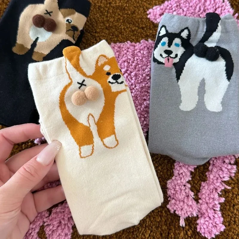 1/2 Pairs Dog Cat Socks with Balls Funny Cotton Socks Breathable Cute Dog Middle Tube Socks for Girl Women Socks Funning Gifts
1/2 Pairs Dog Cat Socks with Balls Funny Cotton Socks Breathable Cute Dog Middle Tube Socks for Girl Women Socks Funning Gifts