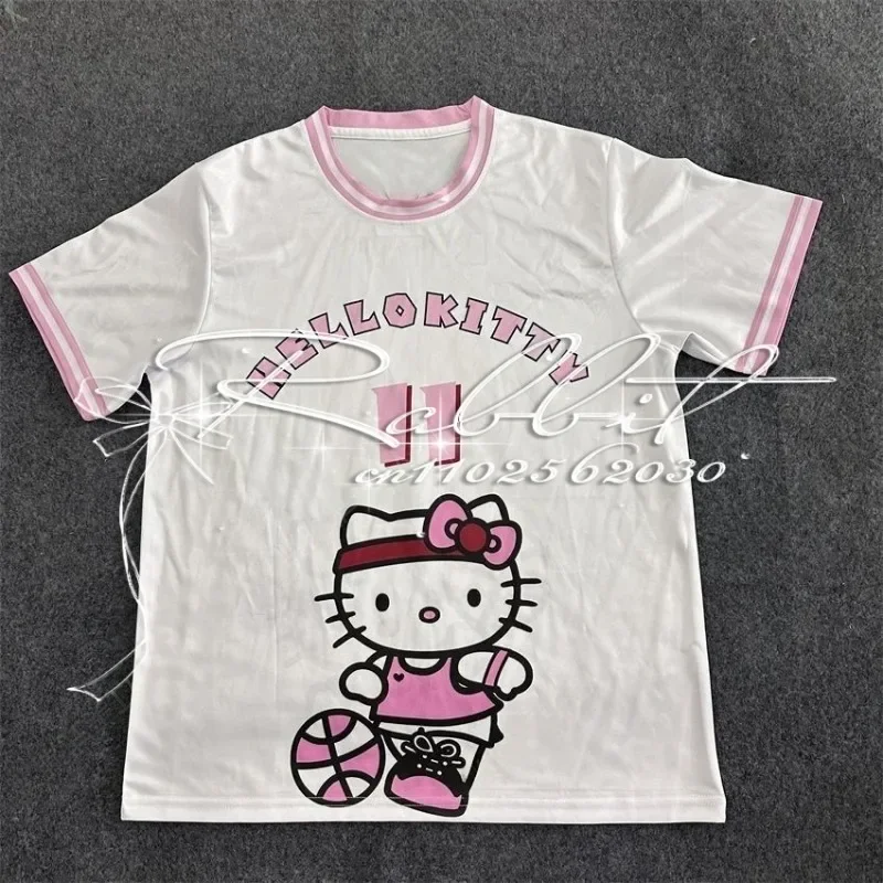 Summer Special Edition Sports Speed Drying Trend Hello Kitty 3D Printed Jersey T-shirt for Boys and Girls Casual Loose T-shirt
Summer Special Edition Sports Speed Drying Trend Hello Kitty 3D Printed Jersey T-shirt for Boys and Girls Casual Loose T-shirt
