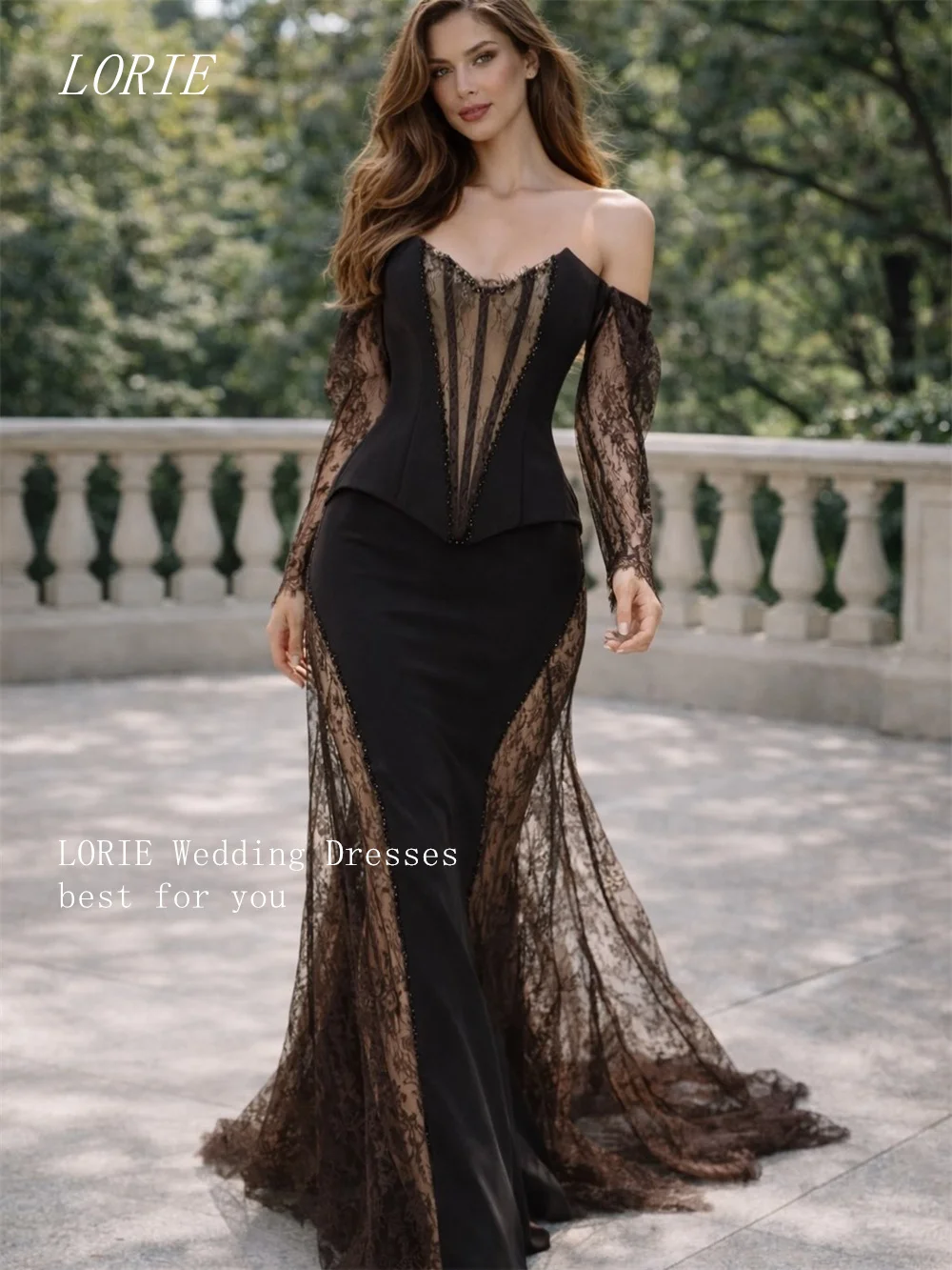 LORIE Luxury 3D Lace Mermaid Evening Dress Off The Shoulder Elegant Formal Prom Dresses Sexy Party Gowns Customized 2026
LORIE Luxury 3D Lace Mermaid Evening Dress Off The Shoulder Elegant Formal Prom Dresses Sexy Party Gowns Customized 2026