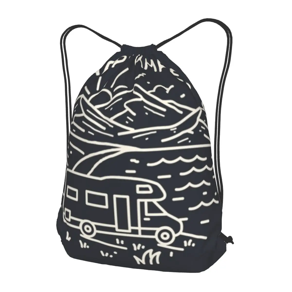 Happy Camper Backpacks Fashion Drawstring Bundle Pocket Sundries Bag Book Bags for Travel School
Happy Camper Backpacks Fashion Drawstring Bundle Pocket Sundries Bag Book Bags for Travel School