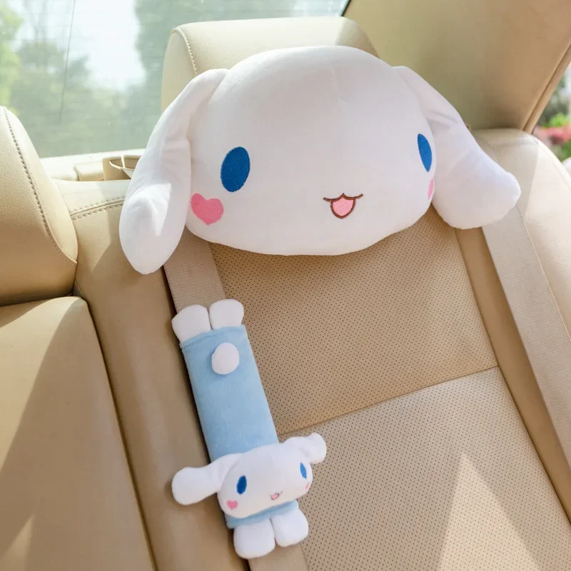 Cute Sanrio Car Headrest Neck Pillow Car Seat Belt Cover Melody Kuromi Seat Belt Shoulder Pad Car Interior Decoration Gift
Cute Sanrio Car Headrest Neck Pillow Car Seat Belt Cover Melody Kuromi Seat Belt Shoulder Pad Car Interior Decoration Gift