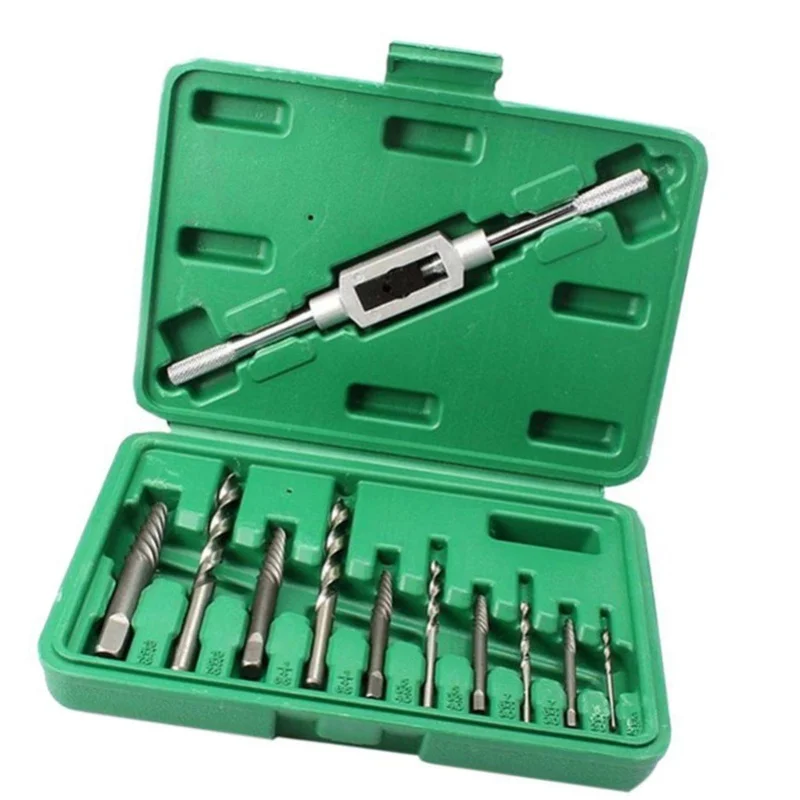 11Pcs Damaged Screw Extractor Set Broken Remover Kit Removal Tool For Machine Repair
11Pcs Damaged Screw Extractor Set Broken Remover Kit Removal Tool For Machine Repair