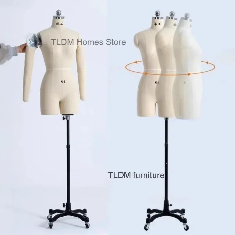 Швейный льняной чехол для тела, женские манекены с ножками для дизайна одежды, бюст, портной манекен, подставка для платья, можно приклеить AA
Швейный льняной чехол для тела, женские манекены с ножками для дизайна одежды, бюст, портной манекен, подставка для платья, можно приклеить AA