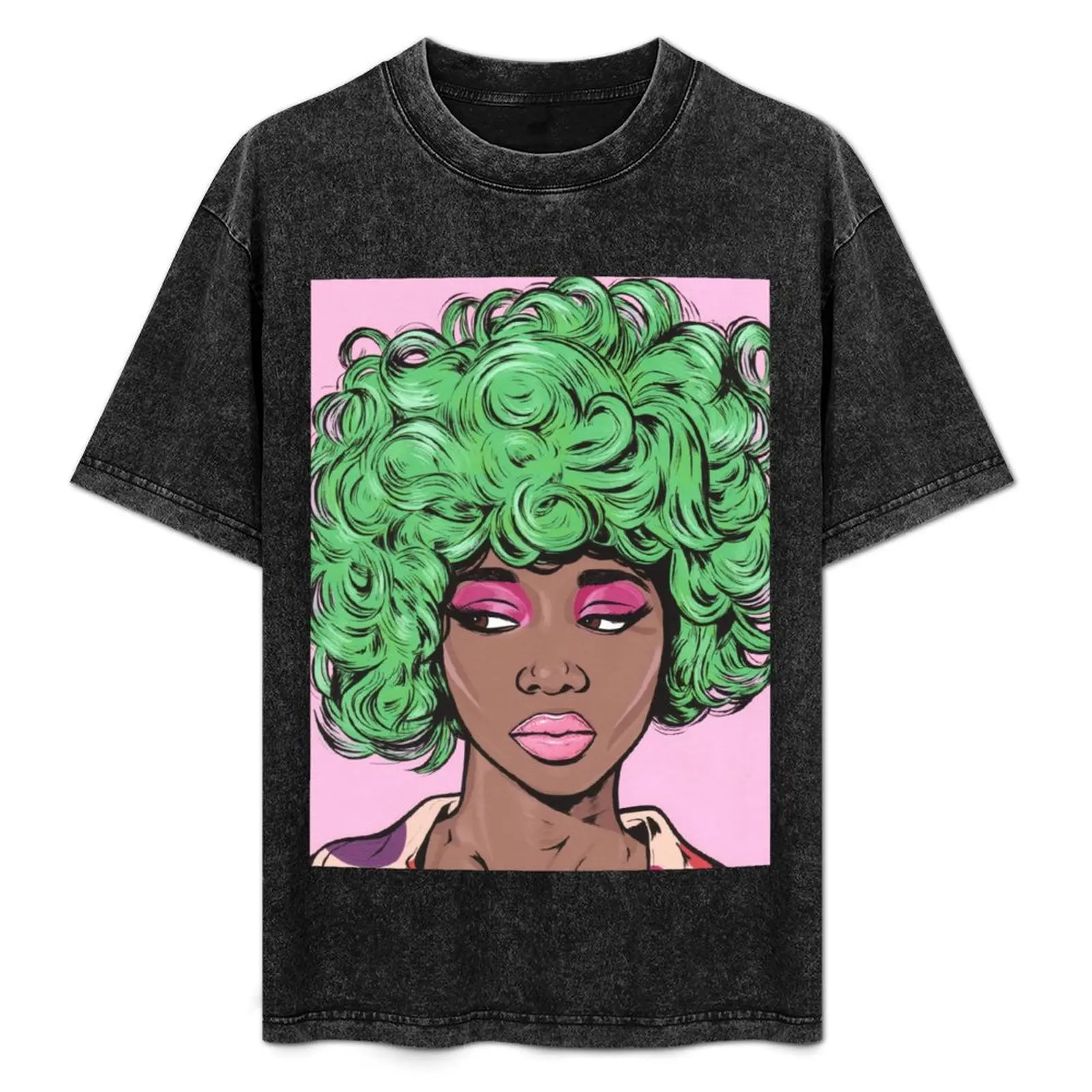 Green Haired Kawaii Comic Girl T-Shirt Anti-Pilling Casual T-Shirt
Green Haired Kawaii Comic Girl T-Shirt Anti-Pilling Casual T-Shirt