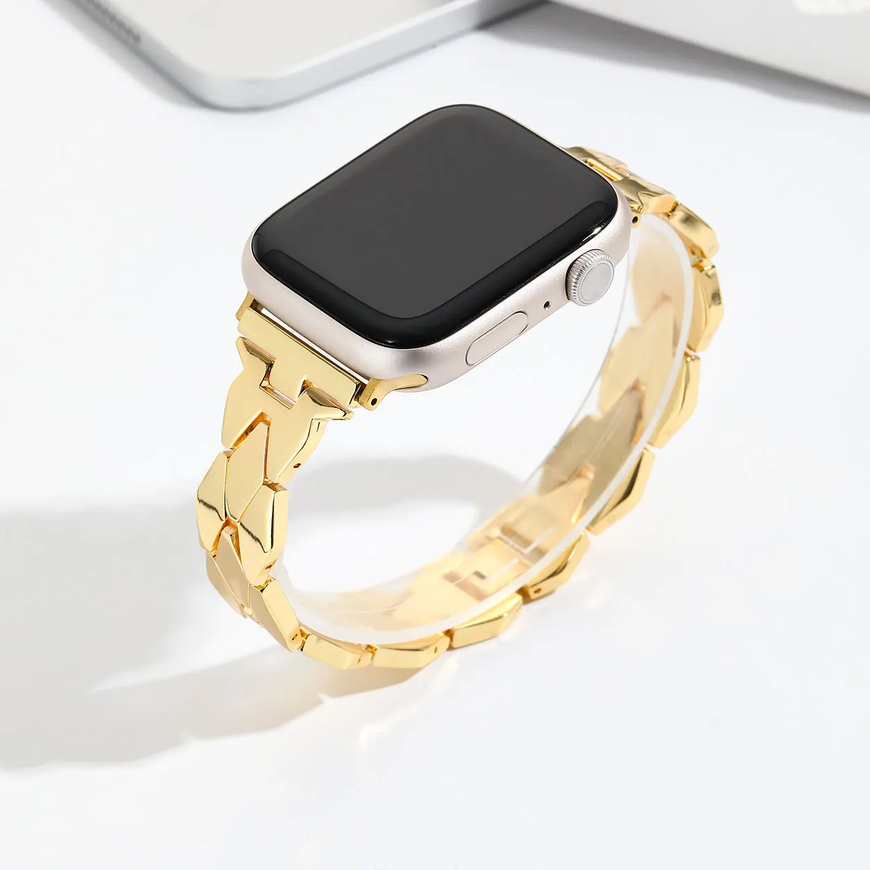 Женский браслет из нержавеющей стали для Apple Watch Ultra 49 мм 38 мм 42 40 44 мм, металлический ремешок для iWatch 6 5 4 se 8 7 41 45, роскошный браслет
Женский браслет из нержавеющей стали для Apple Watch Ultra 49 мм 38 мм 42 40 44 мм, металлический ремешок для iWatch 6 5 4 se 8 7 41 45, роскошный браслет