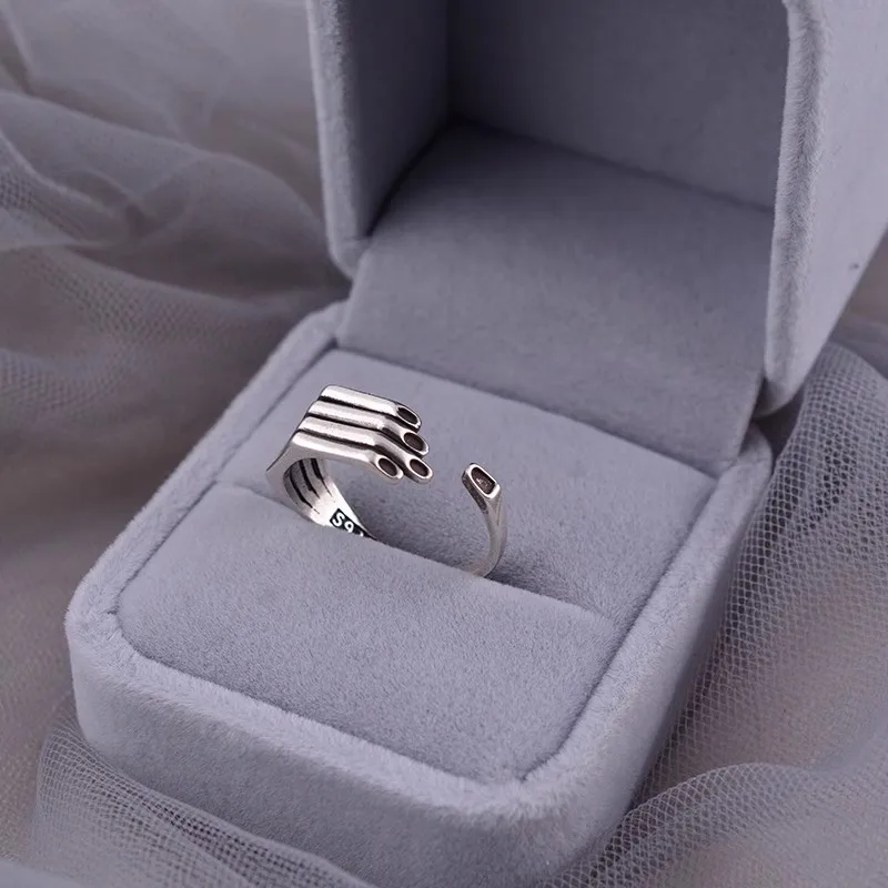 925 Sterling Silver Palm Geometry Adjustable Rings Wedding Engagement Jewelry For Women Accessories Wholesale
925 Sterling Silver Palm Geometry Adjustable Rings Wedding Engagement Jewelry For Women Accessories Wholesale