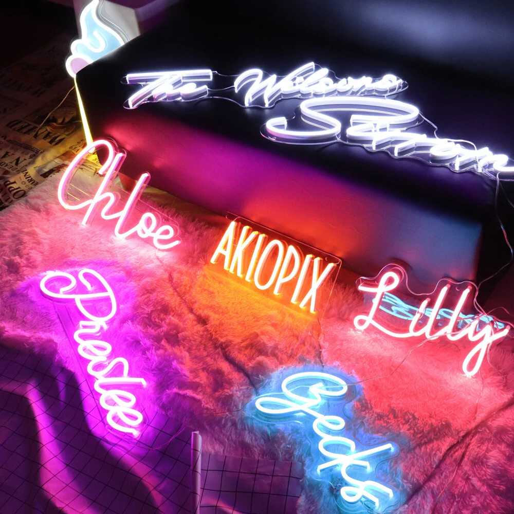 Custom Neon Sign LED Night Light Family Name Logo Sign Home Wedding Decor Gift
Custom Neon Sign LED Night Light Family Name Logo Sign Home Wedding Decor Gift