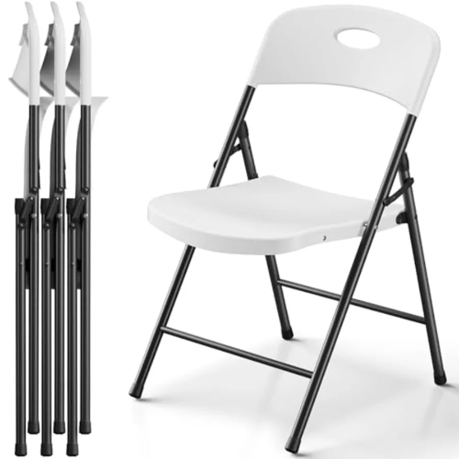 Plastic Folding Chair, Outdoor Sturdy Metal Folding Chairs for Outside Indoor, Portable 350 lbs Capacity Heavy Duty Foldable Co
Plastic Folding Chair, Outdoor Sturdy Metal Folding Chairs for Outside Indoor, Portable 350 lbs Capacity Heavy Duty Foldable Co