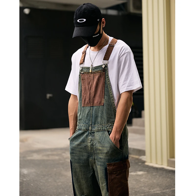 Retro Loose Multi-ket Work Pants Men's Spring Autumn Versatile Denim Overalls Japanese Sle Long Pants Youth Faion
Retro Loose Multi-ket Work Pants Men's Spring Autumn Versatile Denim Overalls Japanese Sle Long Pants Youth Faion