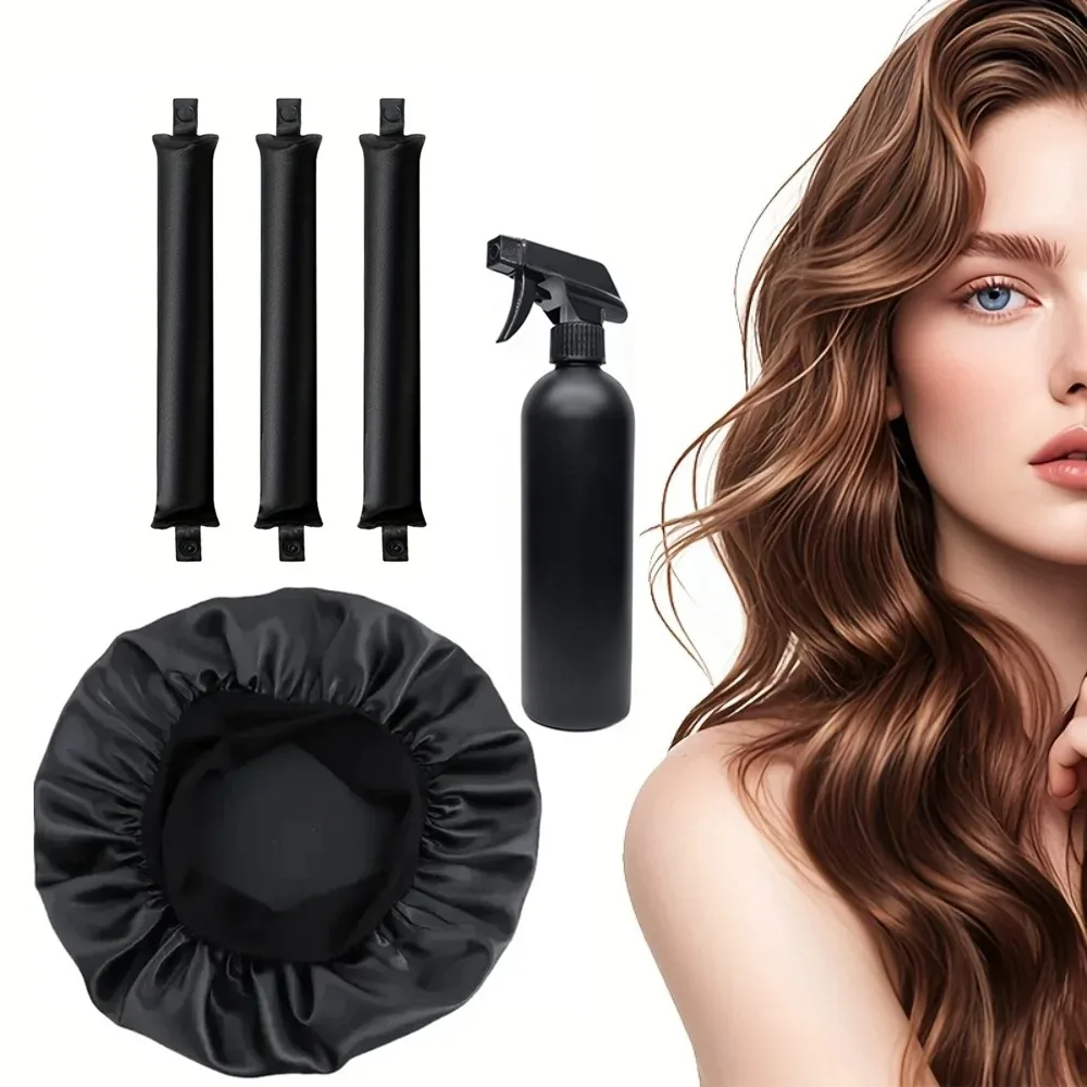 5 шт., набор щипцов для завивки волос без нагрева и атласных шапок для сна с распылителем, без нагрева, ленивые щипцы для завивки волос, мягкая шапка для сна
5 шт., набор щипцов для завивки волос без нагрева и атласных шапок для сна с распылителем, без нагрева, ленивые щипцы для завивки волос, мягкая шапка для сна