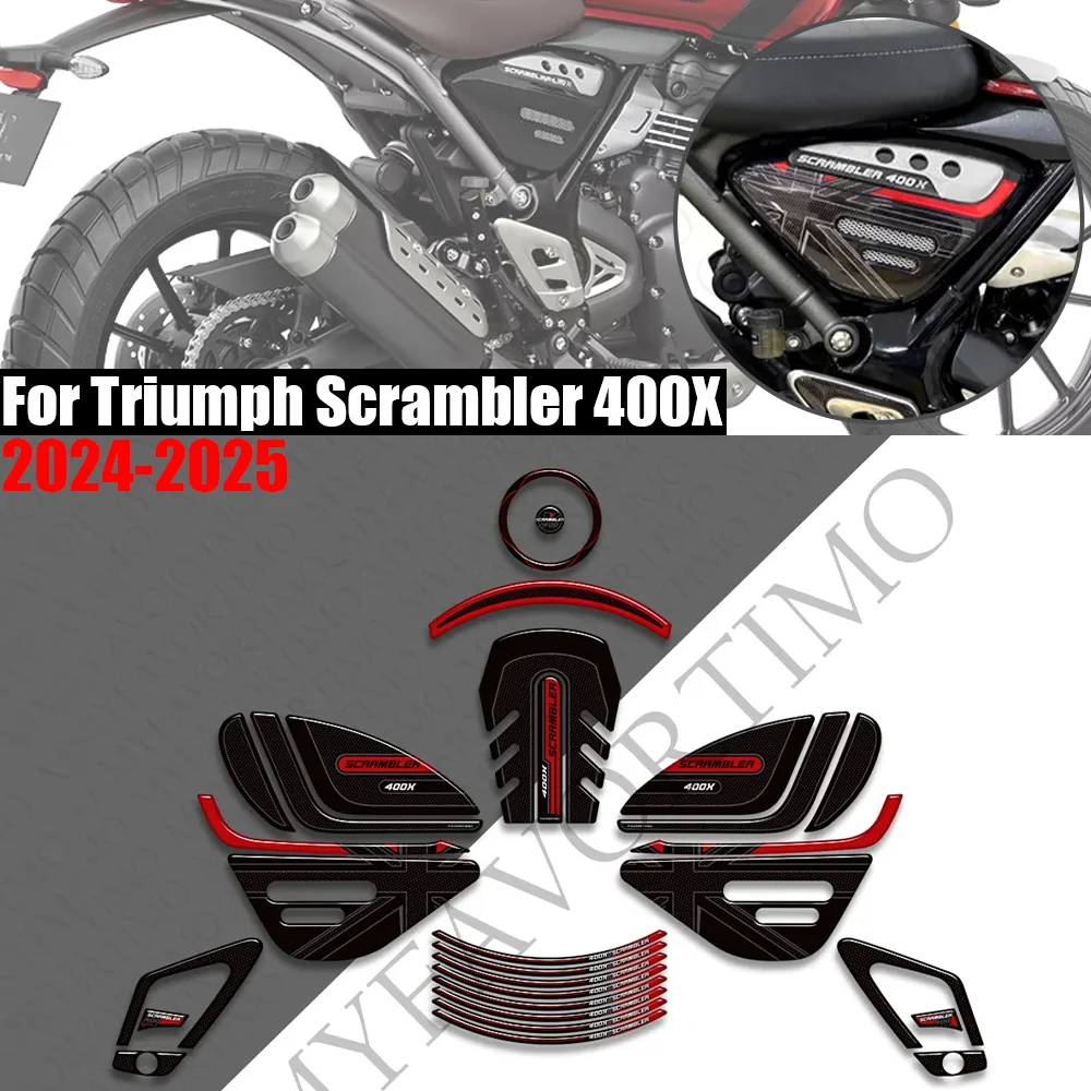 For Triumph Scrambler 400X Motorcycle Fuel Tank Pad Stickers TankPad Moto Epoxy resin Decals Protector Scrambler400X 2024 2025
For Triumph Scrambler 400X Motorcycle Fuel Tank Pad Stickers TankPad Moto Epoxy resin Decals Protector Scrambler400X 2024 2025