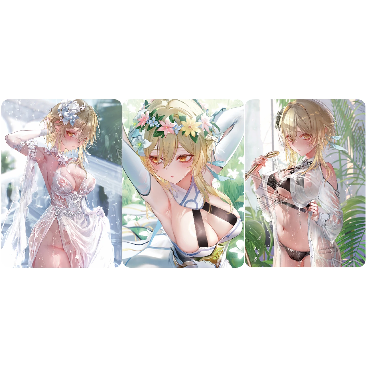 3Pcs/set Anime Girls Refraction Color Flashs Card ACG Kawaii Diy Gift Toys Game Anime Collection Cards
3Pcs/set Anime Girls Refraction Color Flashs Card ACG Kawaii Diy Gift Toys Game Anime Collection Cards