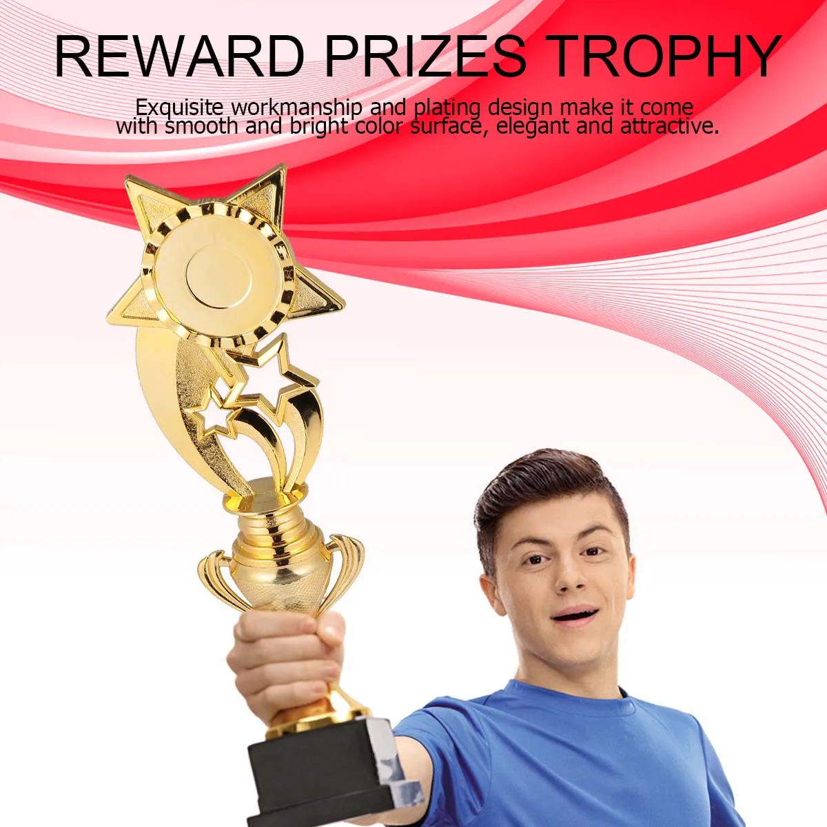 Plastic Pentagram Kids Competition Medals Party Favors Award Ceremony Prizes Gold Color Competition Trophy Bright Design
Plastic Pentagram Kids Competition Medals Party Favors Award Ceremony Prizes Gold Color Competition Trophy Bright Design