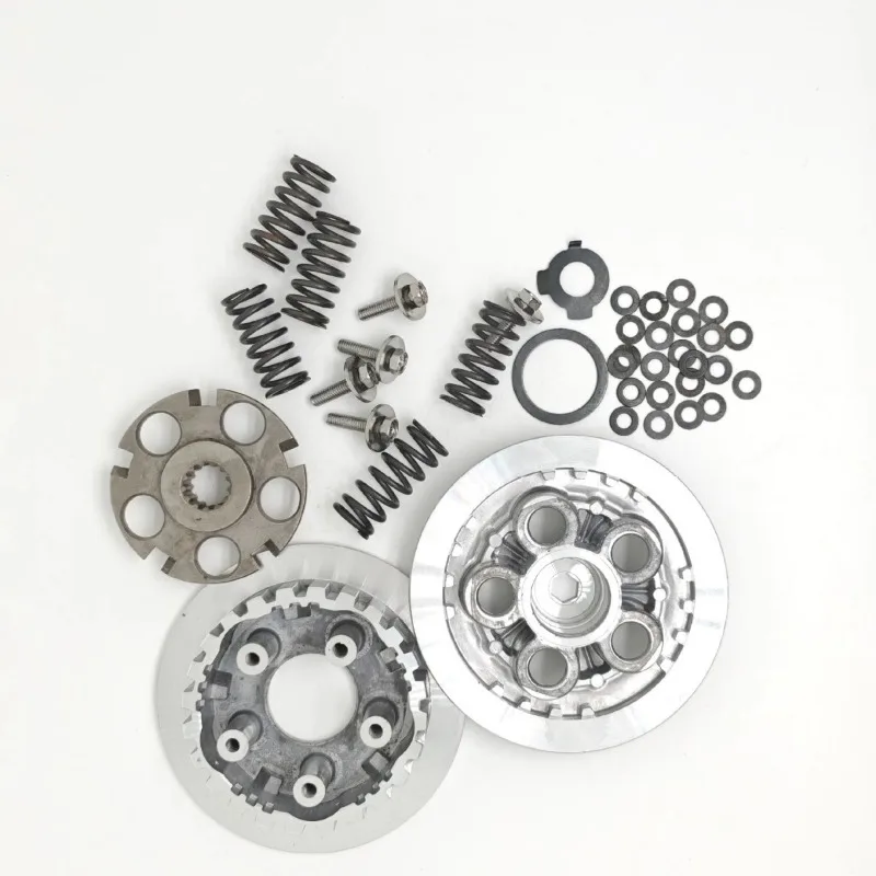 Modified auto and motorcycle accessories clutch with iron plate, suitable for Y16ZR R15 clutch sleeve gasket
Modified auto and motorcycle accessories clutch with iron plate, suitable for Y16ZR R15 clutch sleeve gasket