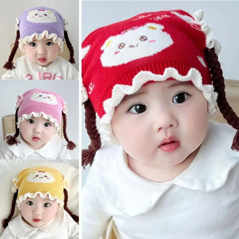 New Cute Cartoon Knitted Hat Winter Warm Thickened Pullover Hat Casual Cold Proof Ear Protection Cap Newborn
New Cute Cartoon Knitted Hat Winter Warm Thickened Pullover Hat Casual Cold Proof Ear Protection Cap Newborn