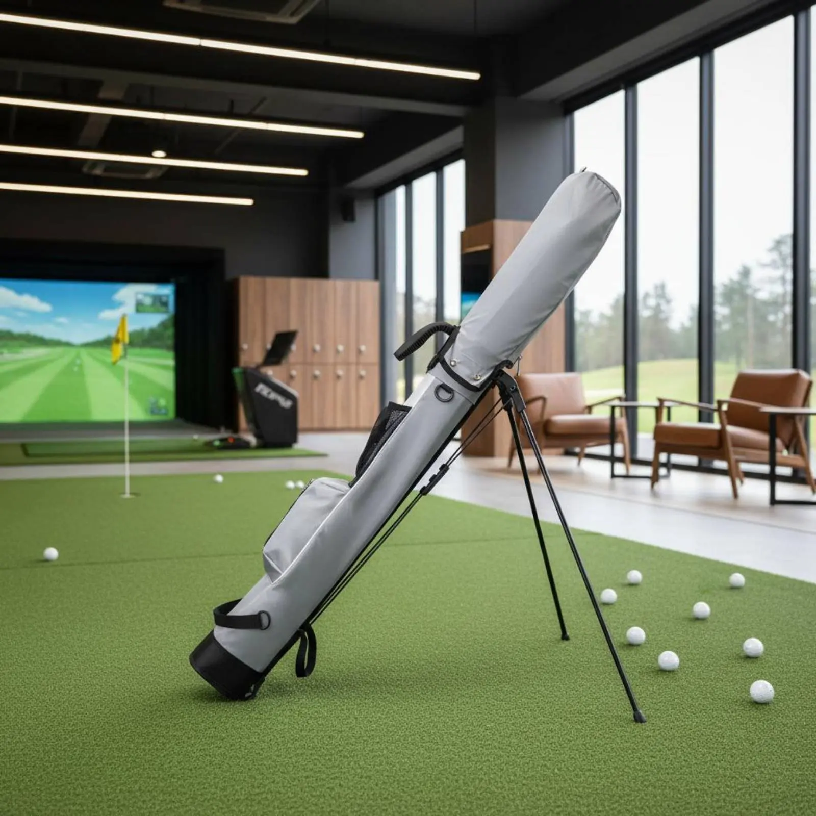 Waterproof Golf Stand Bag Ultra Light Stand Golf Bag Sports Gear Long-Lasting Nylon Portable Handle for Driving Range
Waterproof Golf Stand Bag Ultra Light Stand Golf Bag Sports Gear Long-Lasting Nylon Portable Handle for Driving Range