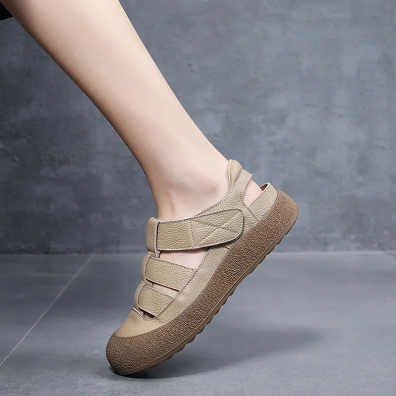 XMWRLW 2025 летние сандалии из натуральной кожи для женской обуви, нескользящие женские летние повседневные сандалии на резиновой подошве, сандалии на плоской подошве
XMWRLW 2025 летние сандалии из натуральной кожи для женской обуви, нескользящие женские летние повседневные сандалии на резиновой подошве, сандалии на плоской подошве