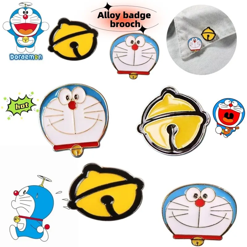 Doraemon cartoon brooch, cute, fashionable, personalized, creative badge brooch for men and women, birthday gift for friends
Doraemon cartoon brooch, cute, fashionable, personalized, creative badge brooch for men and women, birthday gift for friends