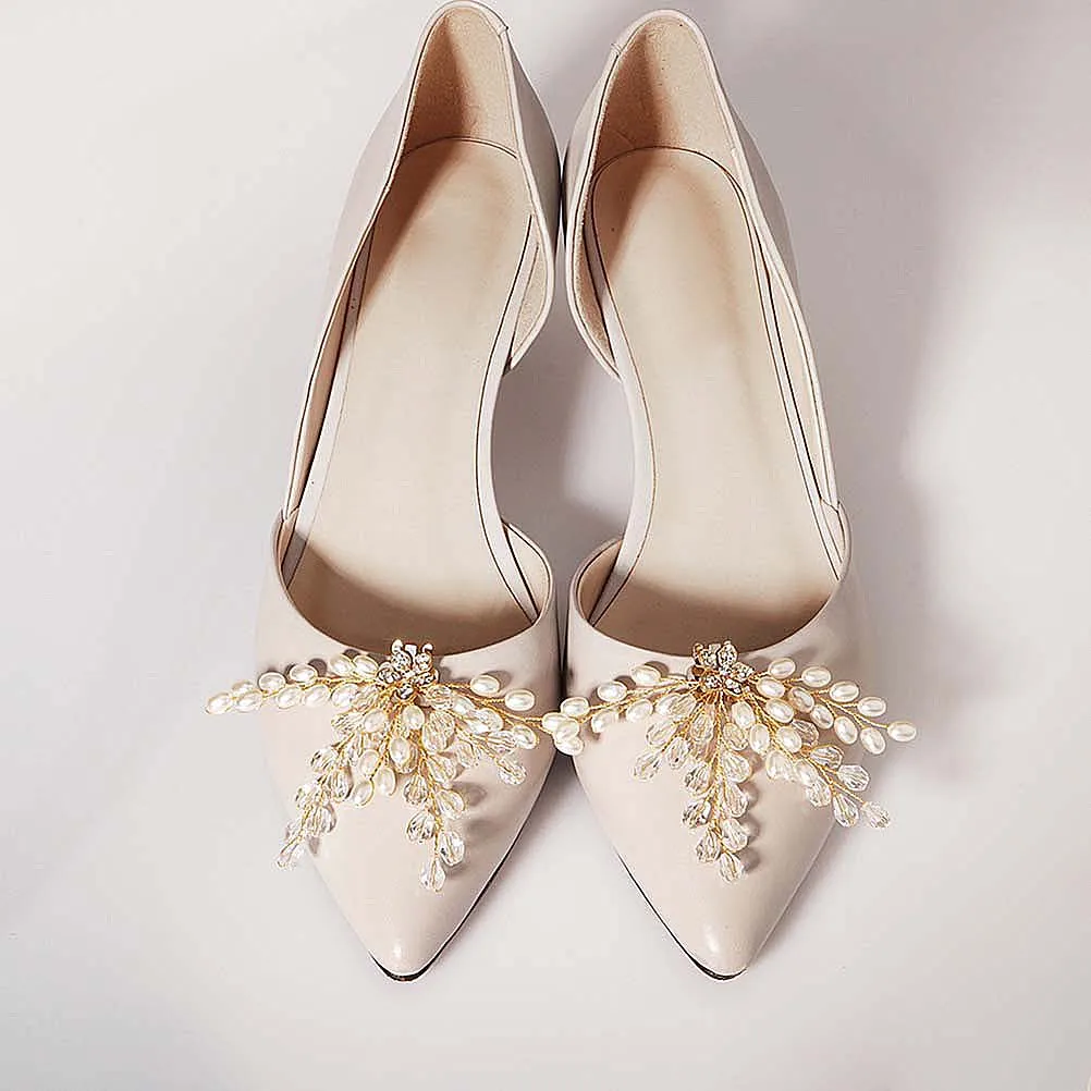 Pearl Buckle Detachable Shoe Decoration Bridal Wedding Removable Clips Elegant Alloy Pearl Material Stylish Woman Gift Shoe
Pearl Buckle Detachable Shoe Decoration Bridal Wedding Removable Clips Elegant Alloy Pearl Material Stylish Woman Gift Shoe