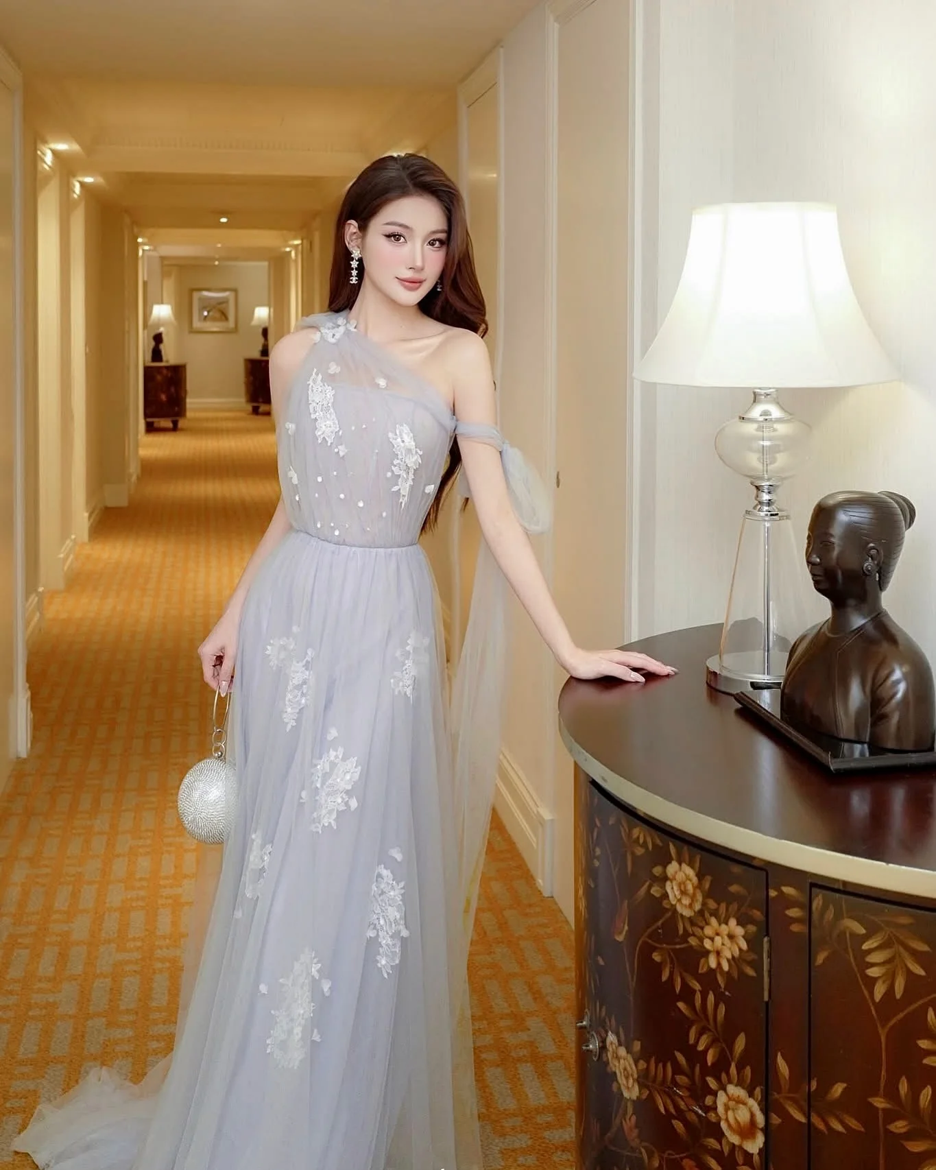Customized Sexy Organza One Shoulder Appliques Evening Dresses High Quality Sleeveless Cocktail Dress Custom Size Part
Customized Sexy Organza One Shoulder Appliques Evening Dresses High Quality Sleeveless Cocktail Dress Custom Size Part