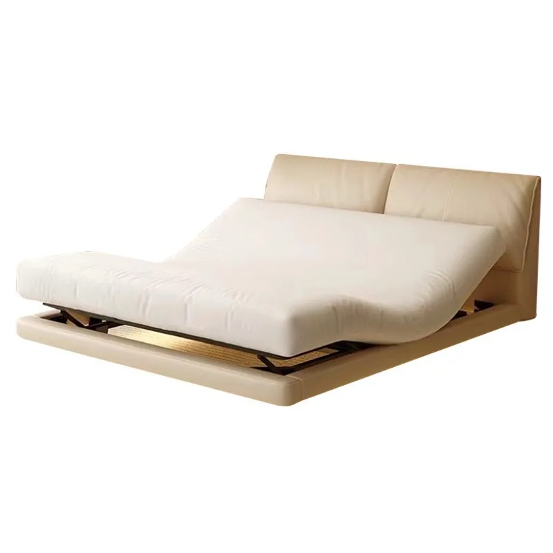 Smart bed modern simple bedroom double lift no bedside zero pressure cotton mattress remote control electric bed
Smart bed modern simple bedroom double lift no bedside zero pressure cotton mattress remote control electric bed
