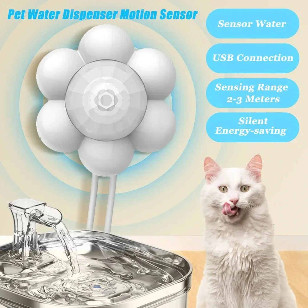 Smart Infrared Cat Water Fountain Motion Sensor For Universal Infrared USB Powered Detector Pet Water Dispenser Sensor Switch
Smart Infrared Cat Water Fountain Motion Sensor For Universal Infrared USB Powered Detector Pet Water Dispenser Sensor Switch