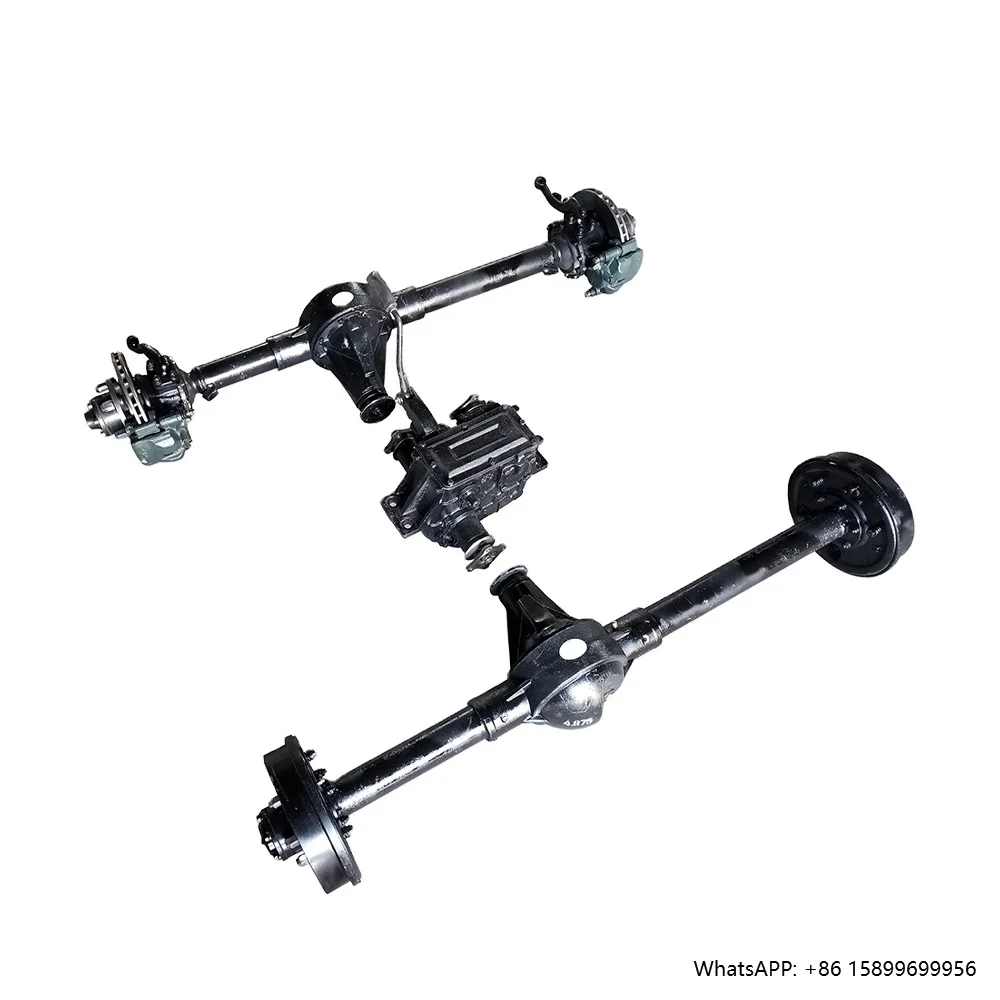 High Quality 2Tons 4WD Front Axle Rear Drive Axle Transfer case Axle Assembly 4X4 Four Wheel Drive Vehicle Chassis Differential
High Quality 2Tons 4WD Front Axle Rear Drive Axle Transfer case Axle Assembly 4X4 Four Wheel Drive Vehicle Chassis Differential