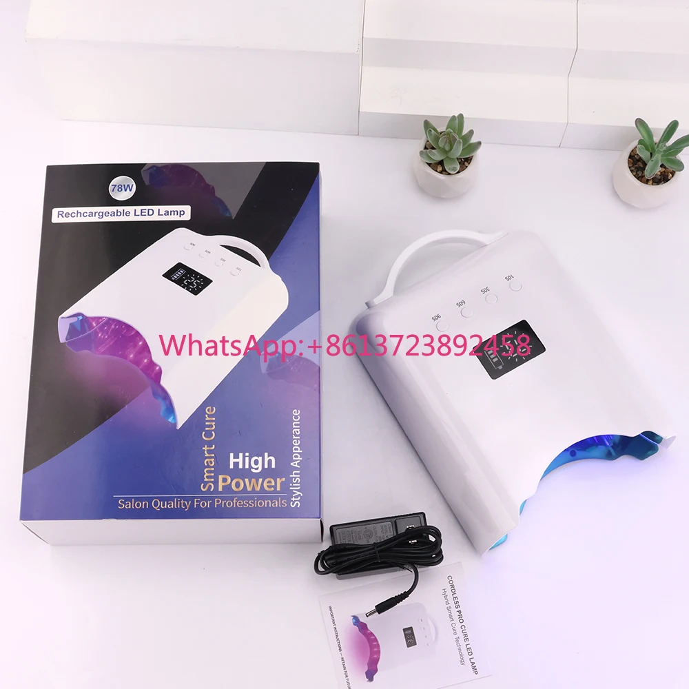2026 Professional Metallic Color 78w Plug-in Uv Led Nail Lamp Portable Gel Nail Led Light for Nails
2026 Professional Metallic Color 78w Plug-in Uv Led Nail Lamp Portable Gel Nail Led Light for Nails