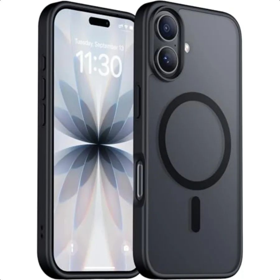 Red2Fire Magnetic for iPhone 17 Case Compatible with MagSafe (Military Grade Drop Protection) Translucent Matte Shockproof Phon
Red2Fire Magnetic for iPhone 17 Case Compatible with MagSafe (Military Grade Drop Protection) Translucent Matte Shockproof Phon