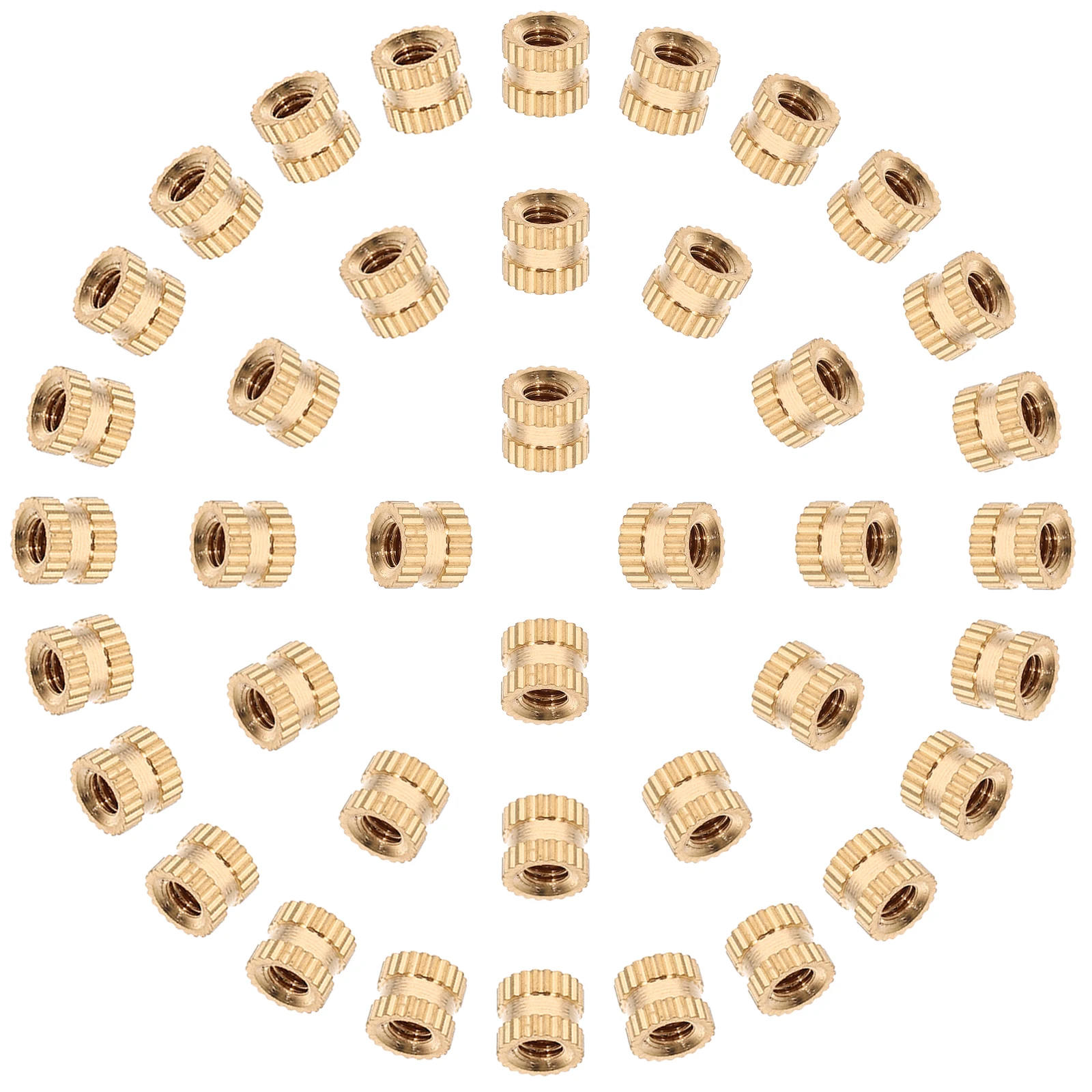 60pcs Copper Nuts Thread Inserts Blind Hole Material Easy Installation Mechanical Electronic Automotive Hardware
60pcs Copper Nuts Thread Inserts Blind Hole Material Easy Installation Mechanical Electronic Automotive Hardware