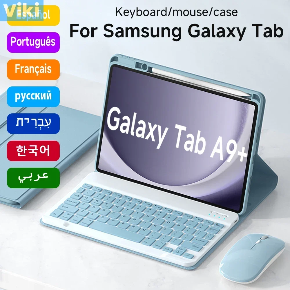 Чехлы для Samsung Galaxy Tab A9 Plus 11-дюймовый чехол с Bluetooth-клавиатурой для Samsung Galaxy A9 + SM-X210N/X216B Magic Keyb
Чехлы для Samsung Galaxy Tab A9 Plus 11-дюймовый чехол с Bluetooth-клавиатурой для Samsung Galaxy A9 + SM-X210N/X216B Magic Keyb