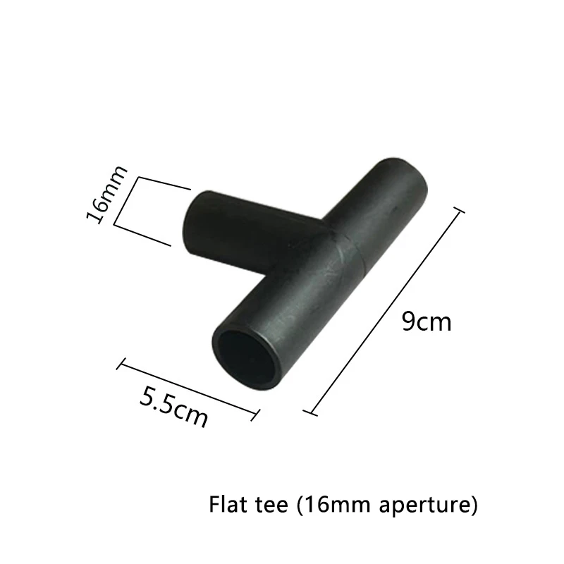 1/5Pcs Black Pipe Connector DIY Shelf Tent Fixed Connector Fittings I.D 16mm ABS Plastic Tee Four Way Elbow Straight Joint
1/5Pcs Black Pipe Connector DIY Shelf Tent Fixed Connector Fittings I.D 16mm ABS Plastic Tee Four Way Elbow Straight Joint