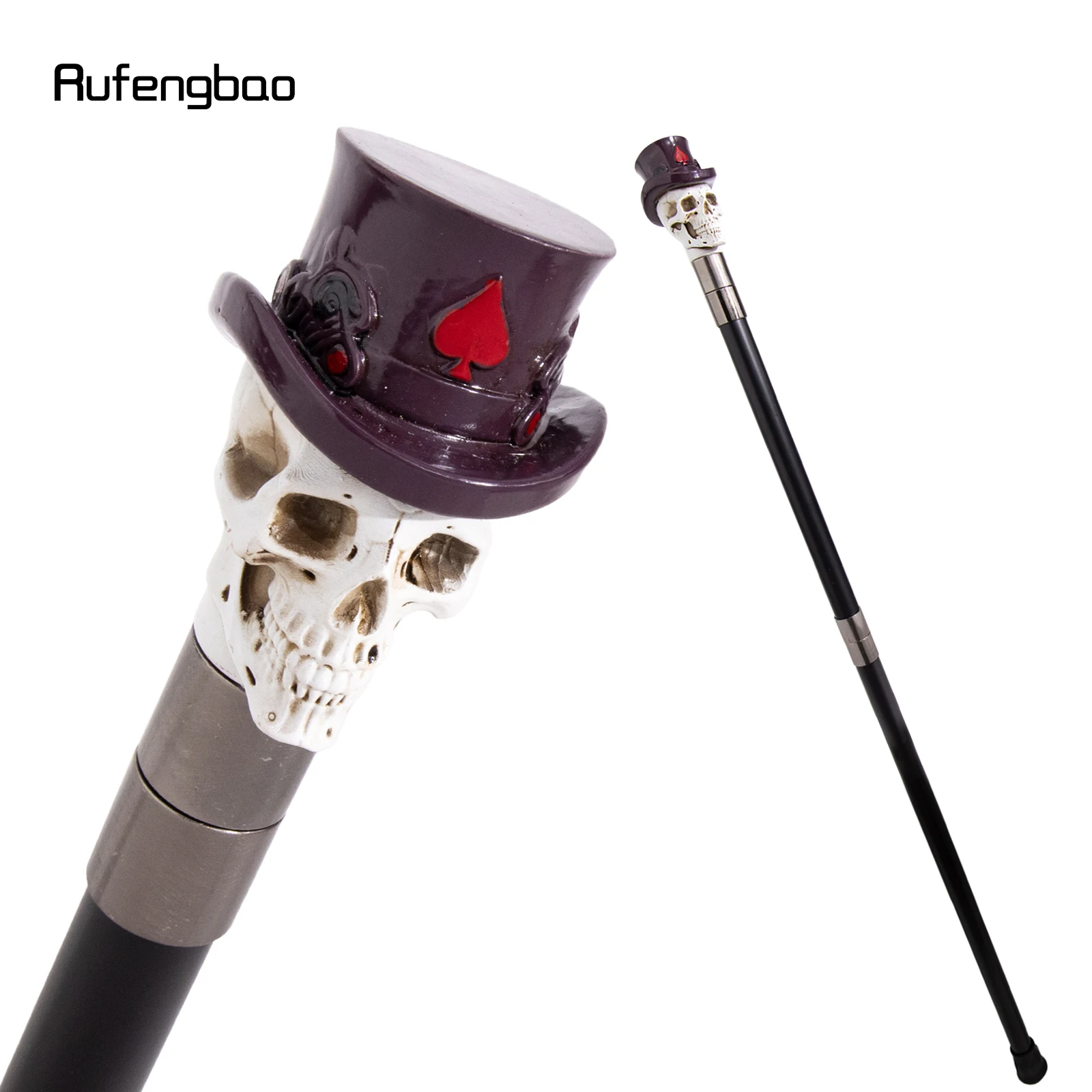 Brown Resin Skull Love Head Walking Cane Fashion Decorative Stick Elegant Cosplay Cane Knob Crosier 94cm Performance Stage Cane
Brown Resin Skull Love Head Walking Cane Fashion Decorative Stick Elegant Cosplay Cane Knob Crosier 94cm Performance Stage Cane