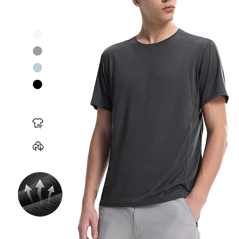 (M-4XL)Quick Dry Cooling Running T-shirt Moisture Wicking Stretch Round Neck Sport Tee Shirt for Men Loose Fit Fitness Tops
(M-4XL)Quick Dry Cooling Running T-shirt Moisture Wicking Stretch Round Neck Sport Tee Shirt for Men Loose Fit Fitness Tops