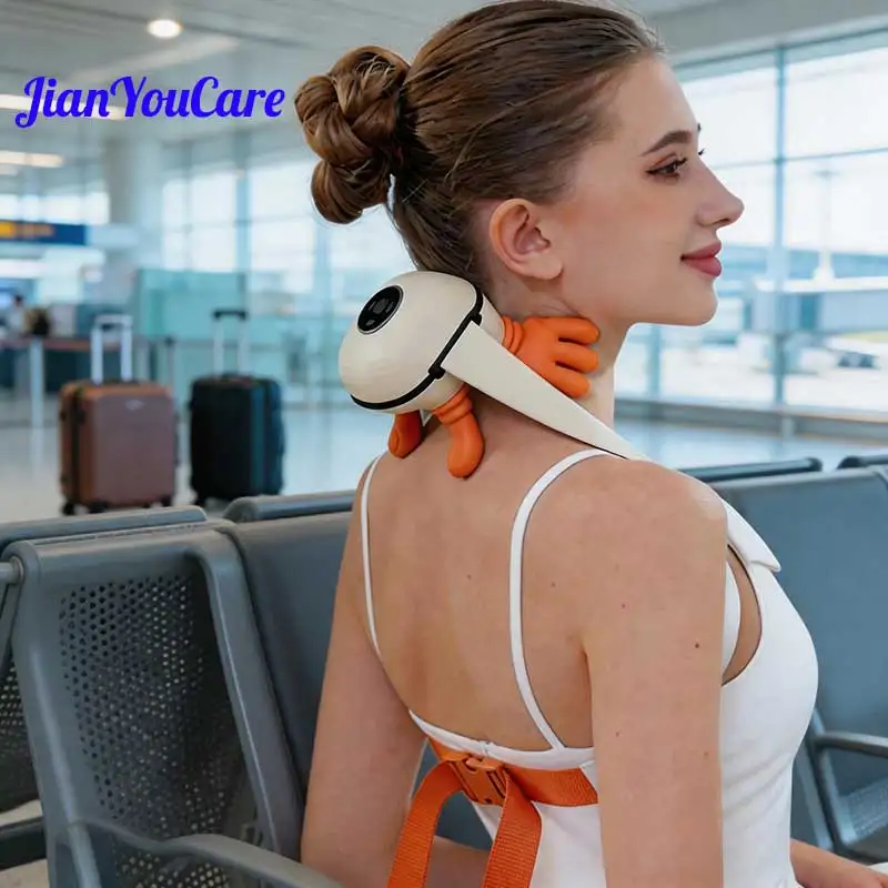 JianYouCare New shoulder and neck massager Bionic Finger Real Massage Push Knead Grasp Press Pinch deeply relax relieve fatigue
JianYouCare New shoulder and neck massager Bionic Finger Real Massage Push Knead Grasp Press Pinch deeply relax relieve fatigue