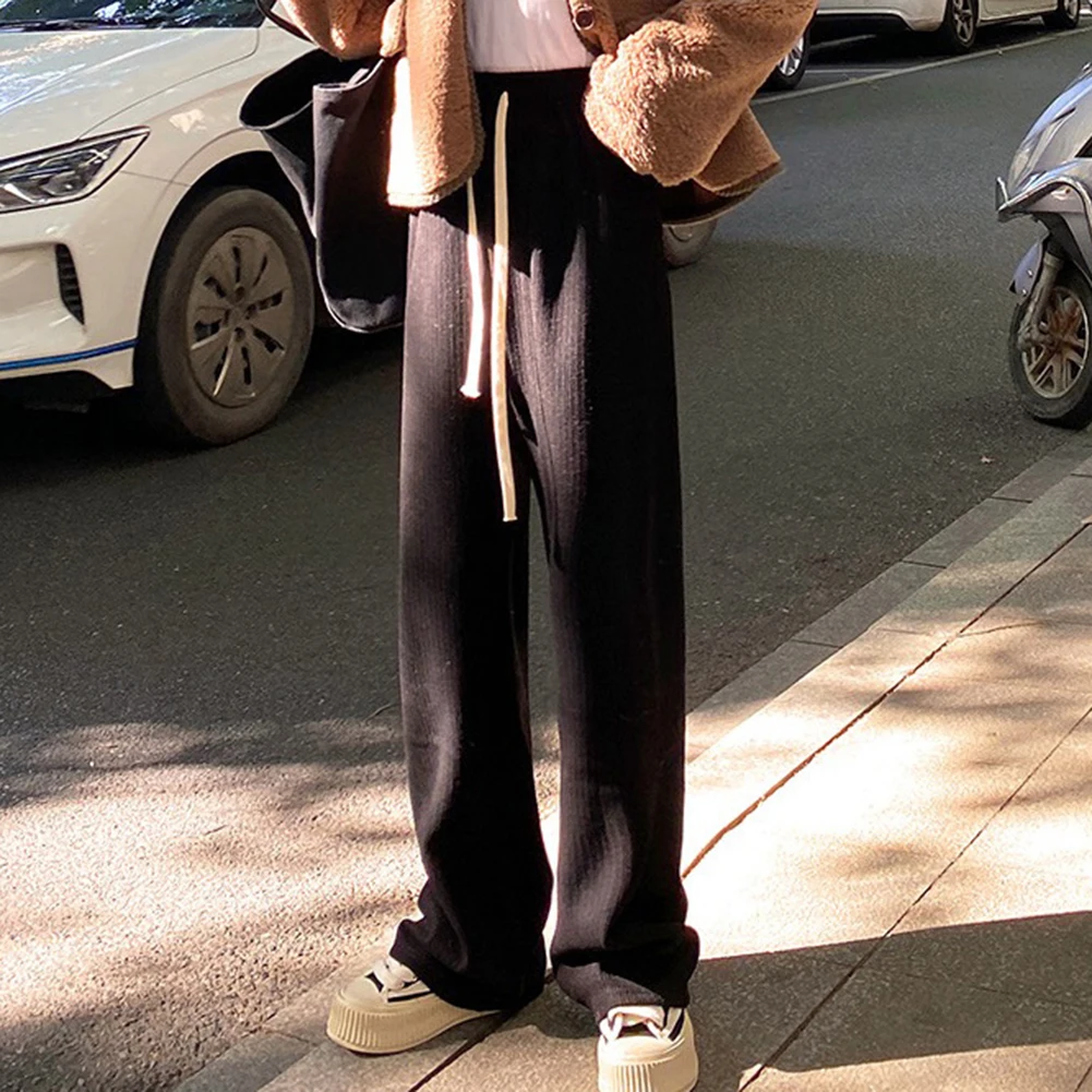Women's Autumn Thickened Draped High Waist Knitted Long Wide Leg Pants Fashion Trousers
Women's Autumn Thickened Draped High Waist Knitted Long Wide Leg Pants Fashion Trousers