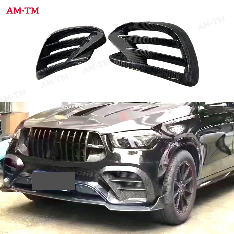 Carbon Fiber Front Air Duct Bumper Vent Outlet Cover Trim For Benz GLE Class W167 GLE450 GLE53 AMG Sport SUV 2020- 2023 Body Kit
Carbon Fiber Front Air Duct Bumper Vent Outlet Cover Trim For Benz GLE Class W167 GLE450 GLE53 AMG Sport SUV 2020- 2023 Body Kit
