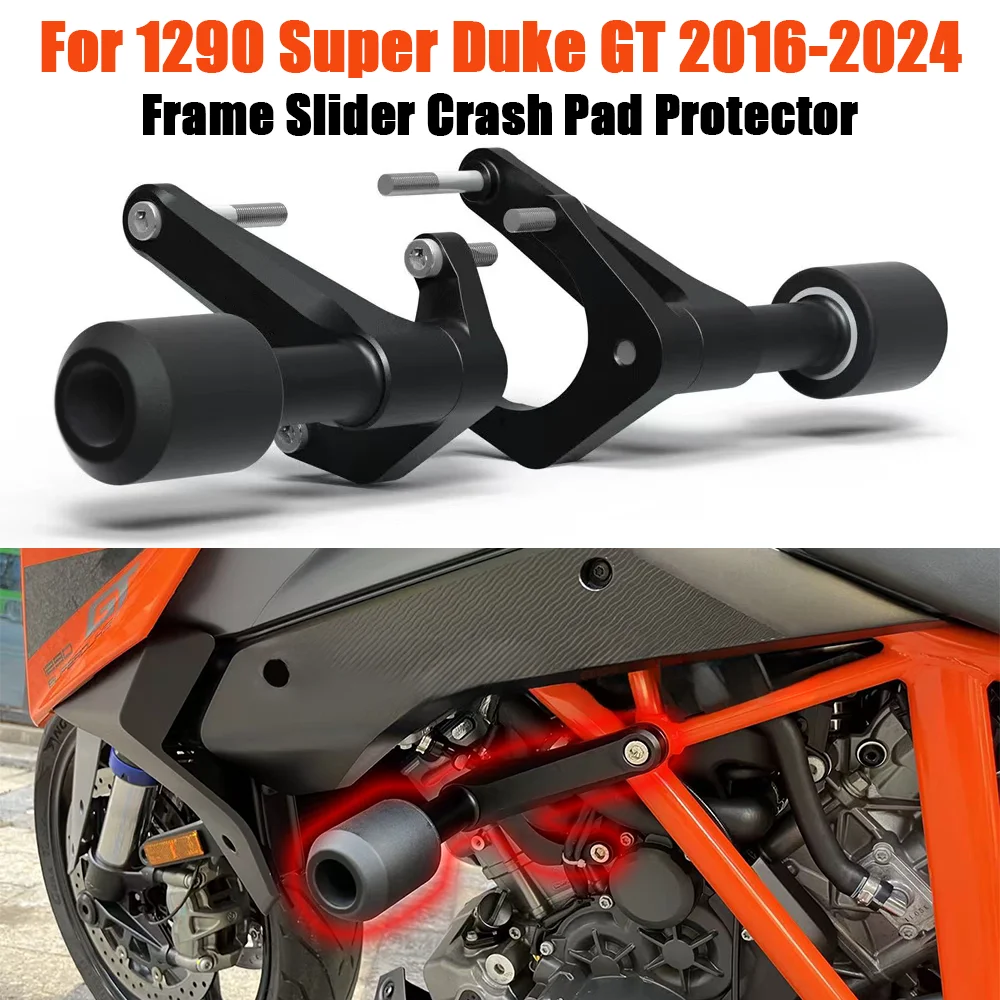 For 1290 Super Duke R GT 2013-2024 Motorcycle Frame Crash Slider Protector
For 1290 Super Duke R GT 2013-2024 Motorcycle Frame Crash Slider Protector
