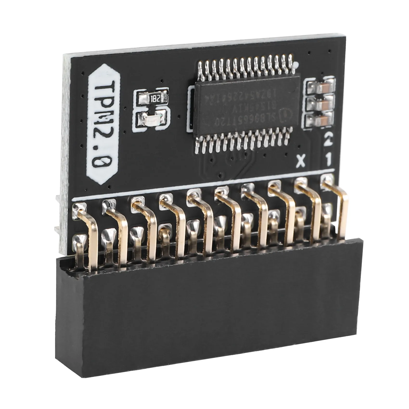 LPC 20Pin Protection Module for ASUS TPM-L R2.0/Gigabyte GC-TPM2.0 Compatible Trust Platform Module 20-Pin 20-1 L2P7
LPC 20Pin Protection Module for ASUS TPM-L R2.0/Gigabyte GC-TPM2.0 Compatible Trust Platform Module 20-Pin 20-1 L2P7